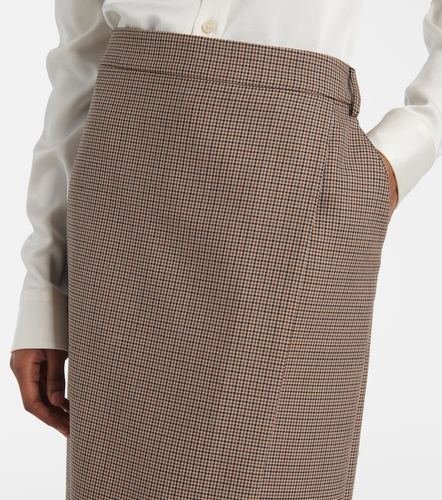 Houndstooth wool pencil skirt - Stella McCartney - Modalova