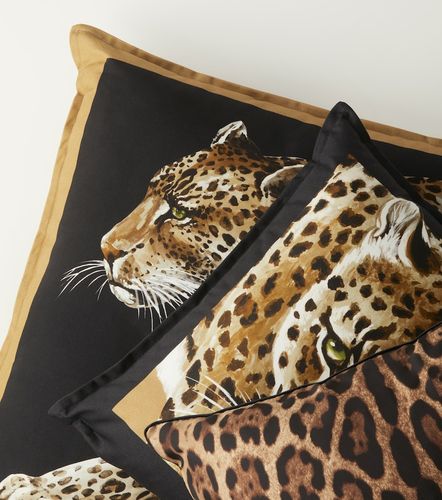 Cuscino Leopardo in tela piccolo - Dolce&Gabbana Casa - Modalova