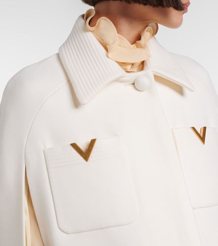 Valentino VGold wool cape - Valentino - Modalova