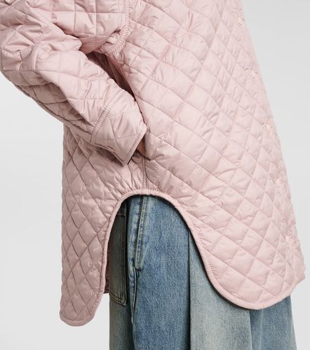 Anagram quilted leather-trimmed jacket - Loewe - Modalova
