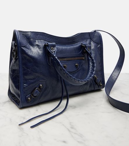 Le City Small leather top-handle bag - Balenciaga - Modalova