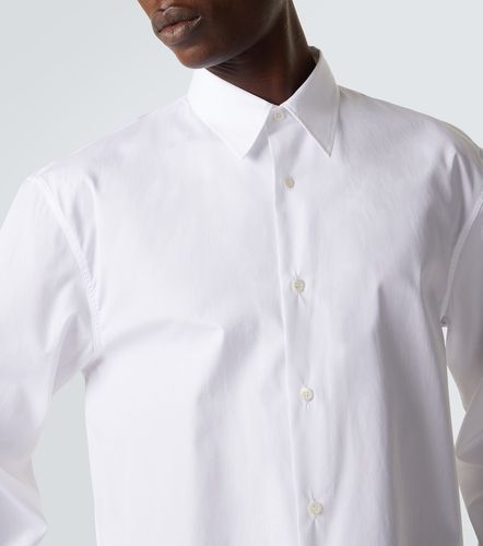 Paneled cotton poplin shirt - Dries Van Noten - Modalova