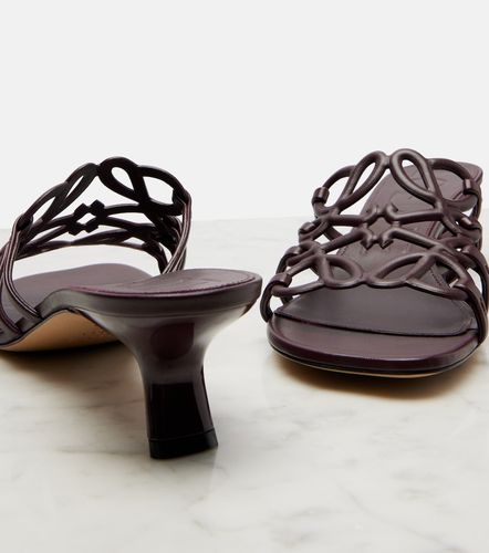 Mules Petal 45 de piel con anagrama - Loewe - Modalova