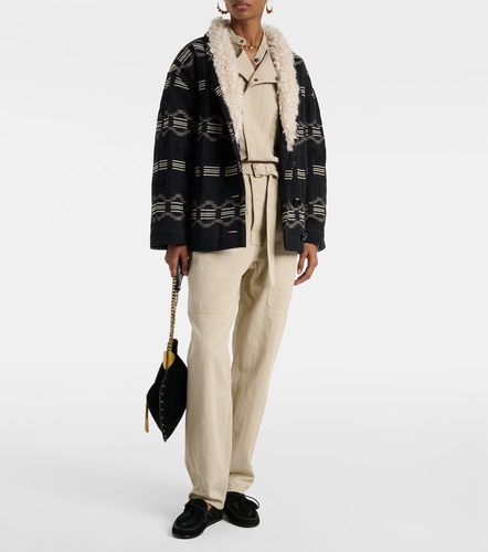 Qayla cotton-blend jacquard jacket - Marant Etoile - Modalova