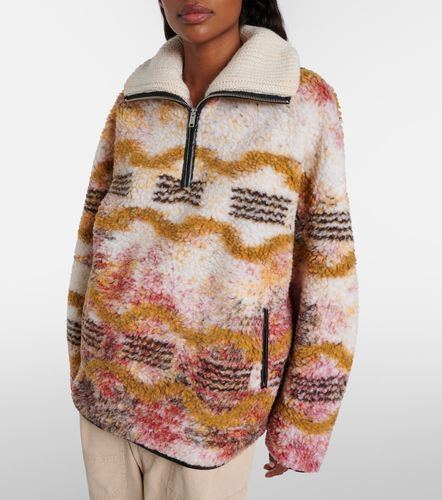 Pullover Marner in pile con zip - Marant Etoile - Modalova