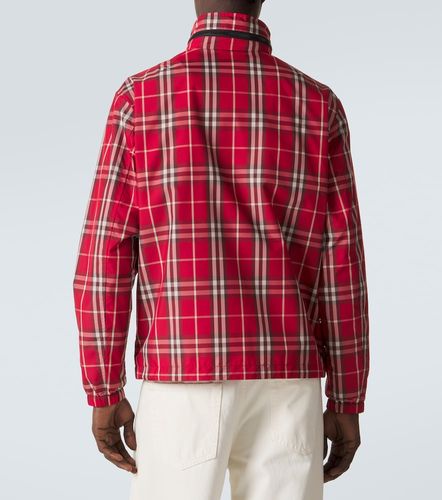 Check technical blouson jacket - Burberry - Modalova