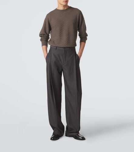 Pullover in lana vergine - Giorgio Armani - Modalova