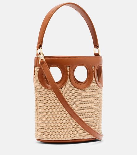Borsa a secchiello Gancini Small in rafia - Ferragamo - Modalova