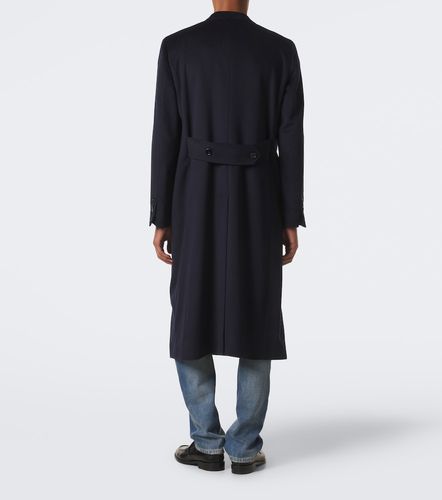Double-breasted virgin wool crepe coat - Dolce&Gabbana - Modalova
