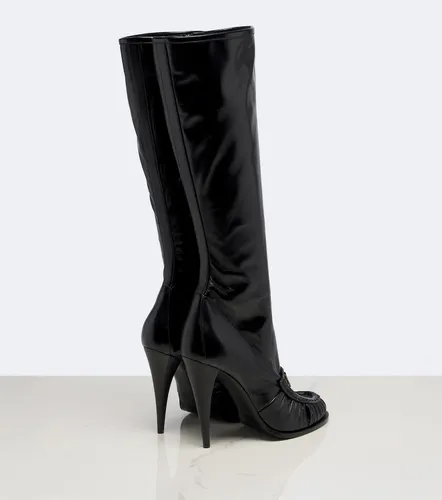 Botas altas Le Loafer Cassandre de piel - Saint Laurent - Modalova