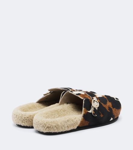 Clogs Vasilitsa aus Leder mit Lammfell - Ancient Greek Sandals - Modalova