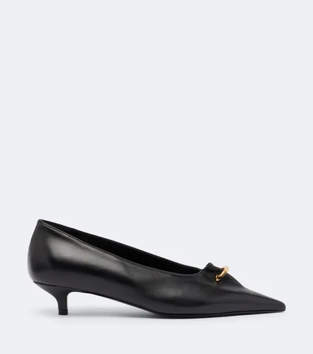 Pierced embellished leather pumps - Toteme - Modalova