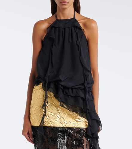 Jacques Wei Chiffon halterneck top - Jacques Wei - Modalova