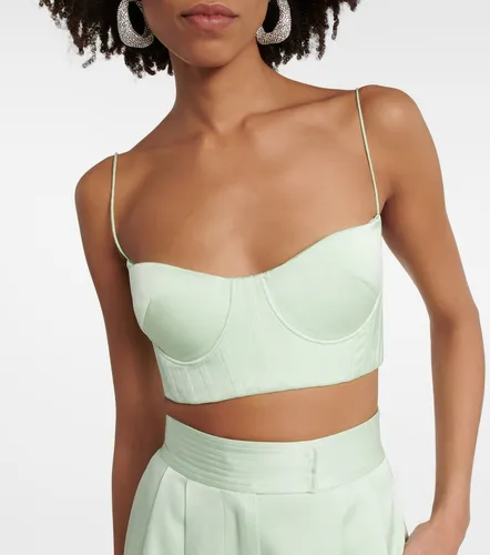 Bralette Hart de crepé satén - Alex Perry - Modalova