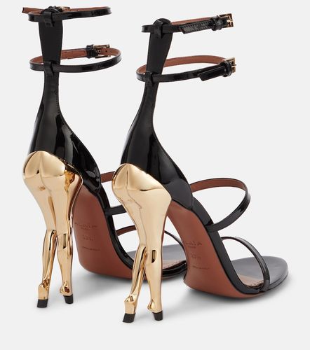 Cabaret patent leather sandals - Alaia - Modalova