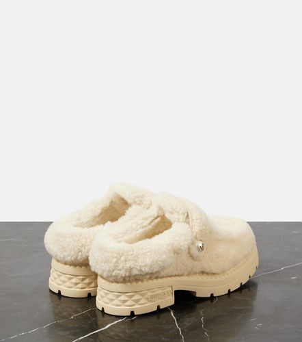 Shea shearling platform mules - Jimmy Choo - Modalova