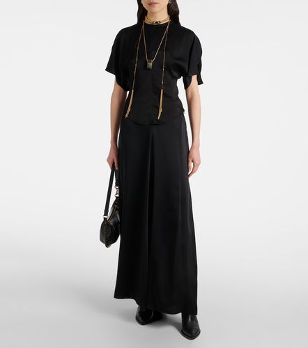 Isabel Marant Top Karlita de satén - Isabel Marant - Modalova