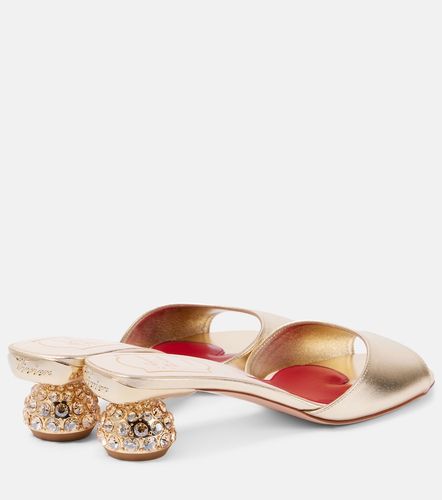 Mules in pelle metallizzata - Roger Vivier - Modalova