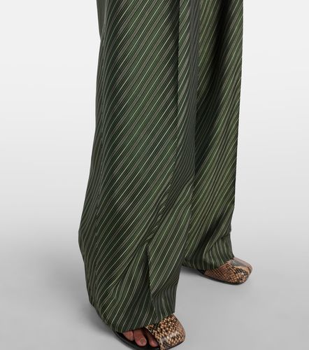 Pantaloni a gamba larga a righe - Dries Van Noten - Modalova