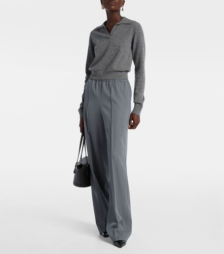 Virgin wool gabardine straight pants - Dolce&Gabbana - Modalova