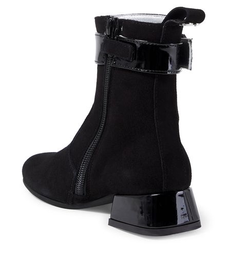 Botines de ante con cristales - Monnalisa - Modalova