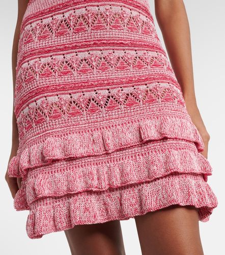 Vestido corto de croché de algodón - Etro - Modalova