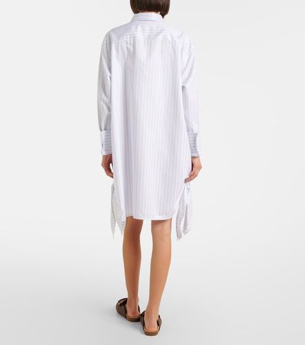 Miniabito in cotone a righe - JW Anderson - Modalova