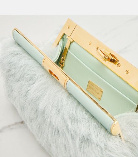 Schultertasche Marlene Small aus Shearling - Dolce&Gabbana - Modalova