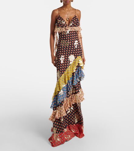 Maxikleid aus einem Seidengemisch - Etro - Modalova