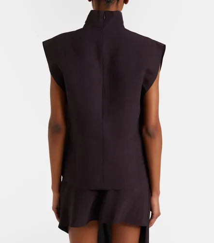 Alaia Poplin turtleneck top - Alaia - Modalova
