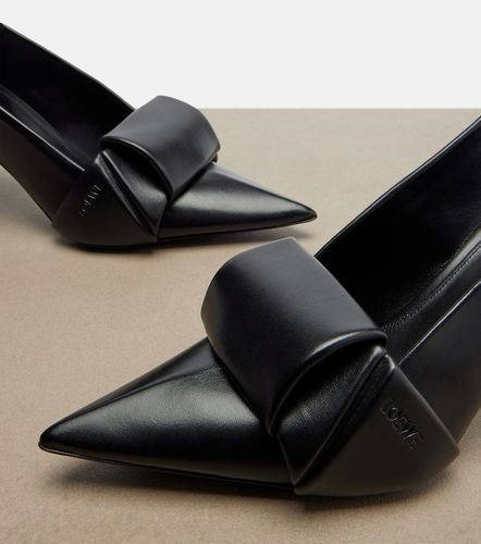 Loewe Mules Origami de piel - Loewe - Modalova
