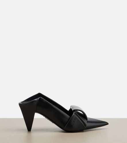 Loewe Origami leather mules - Loewe - Modalova