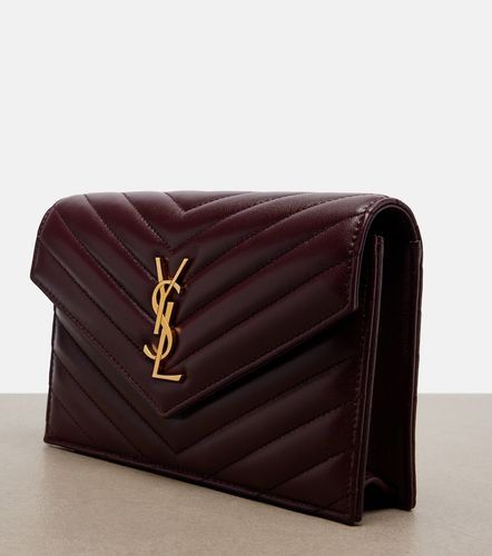 Cassandre Envelope leather wallet on chain - Saint Laurent - Modalova