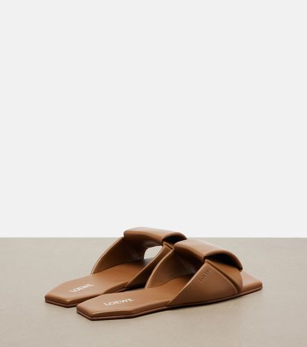 Loewe Pantoletten Origami aus Leder - Loewe - Modalova
