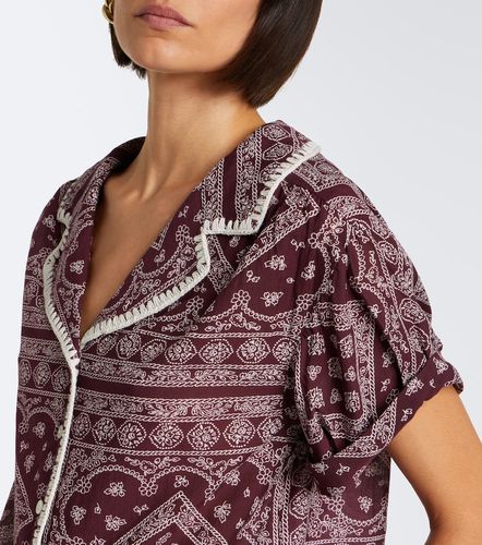 Camicia Ilene in misto cotone con stampa - Veronica Beard - Modalova