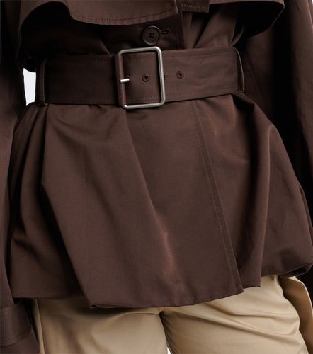 Chaqueta de gabardina de algodón y seda - Loewe - Modalova