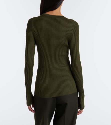 Pullover Browning in cashmere e seta a coste - Gabriela Hearst - Modalova