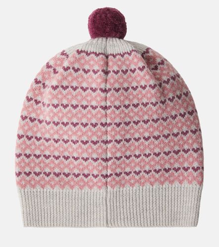 Gorro Doonia de lana con intarsia - Wheat - Modalova