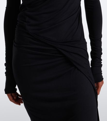 Lilies Shailee draped open-back jersey gown - Rick Owens - Modalova