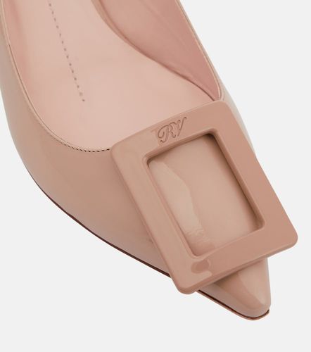 Virgule leather slingback pumps - Roger Vivier - Modalova