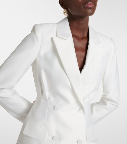 Double-breasted taffeta blazer dress - Self-Portrait - Modalova