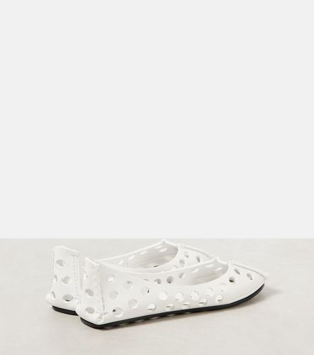 Alaïa Ballerine Perfo in pelle - Alaia - Modalova