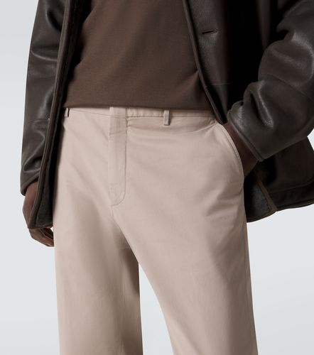 Pantaloni regular in misto cotone - Zegna - Modalova