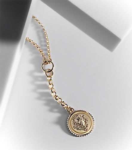 Collar Strength de oro de 18 ct con diamante - FoundRae - Modalova