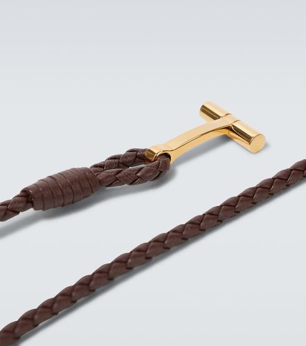 Tom Ford Bracciale T in pelle - Tom Ford - Modalova