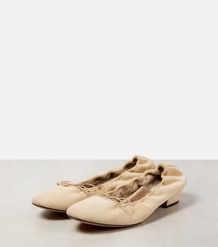 Ballerine Awar in suede con shearling - The Row - Modalova
