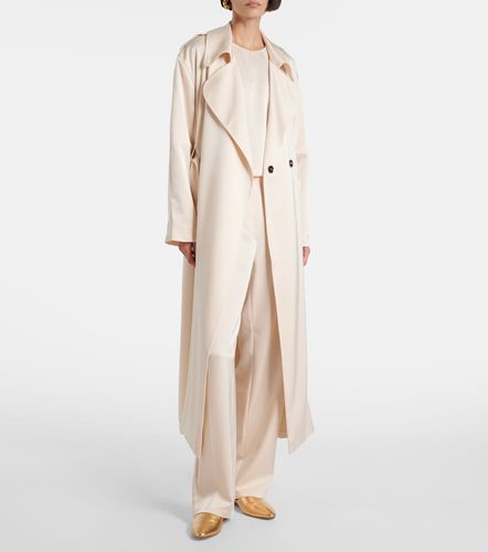 Leset Barb satin trench coat - Leset - Modalova