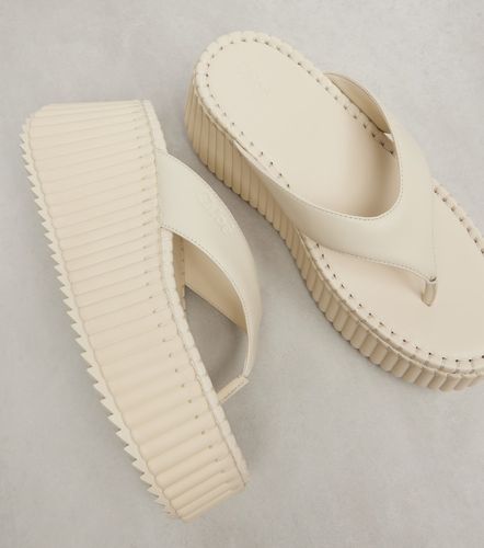 Chloé Sandalias con plataforma Nama de piel - Chloe - Modalova