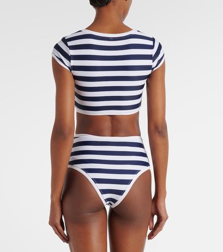 Slip bikini Grace a vita alta a righe - Same - Modalova