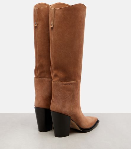Cece 80 suede knee-high boots - Jimmy Choo - Modalova